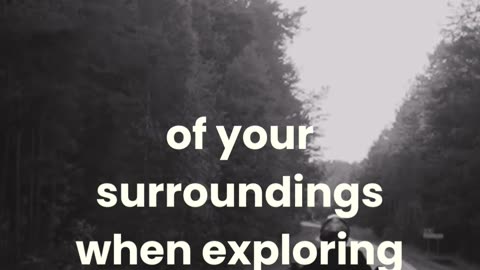 Stay safe and make the most of your solo adventures. #SoloTravel #Awareness