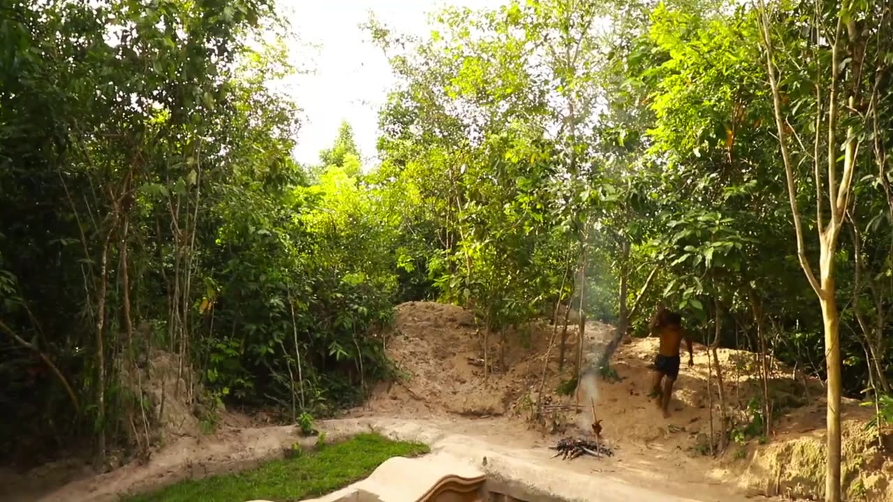 Spend More Then 3 Month To Build a Dream Underground Water Pool