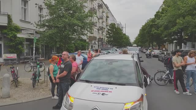 24.06.2022 AUTOKORSO Freie Geister 4Gs - Friedrichshain und Prenzlauer Berg