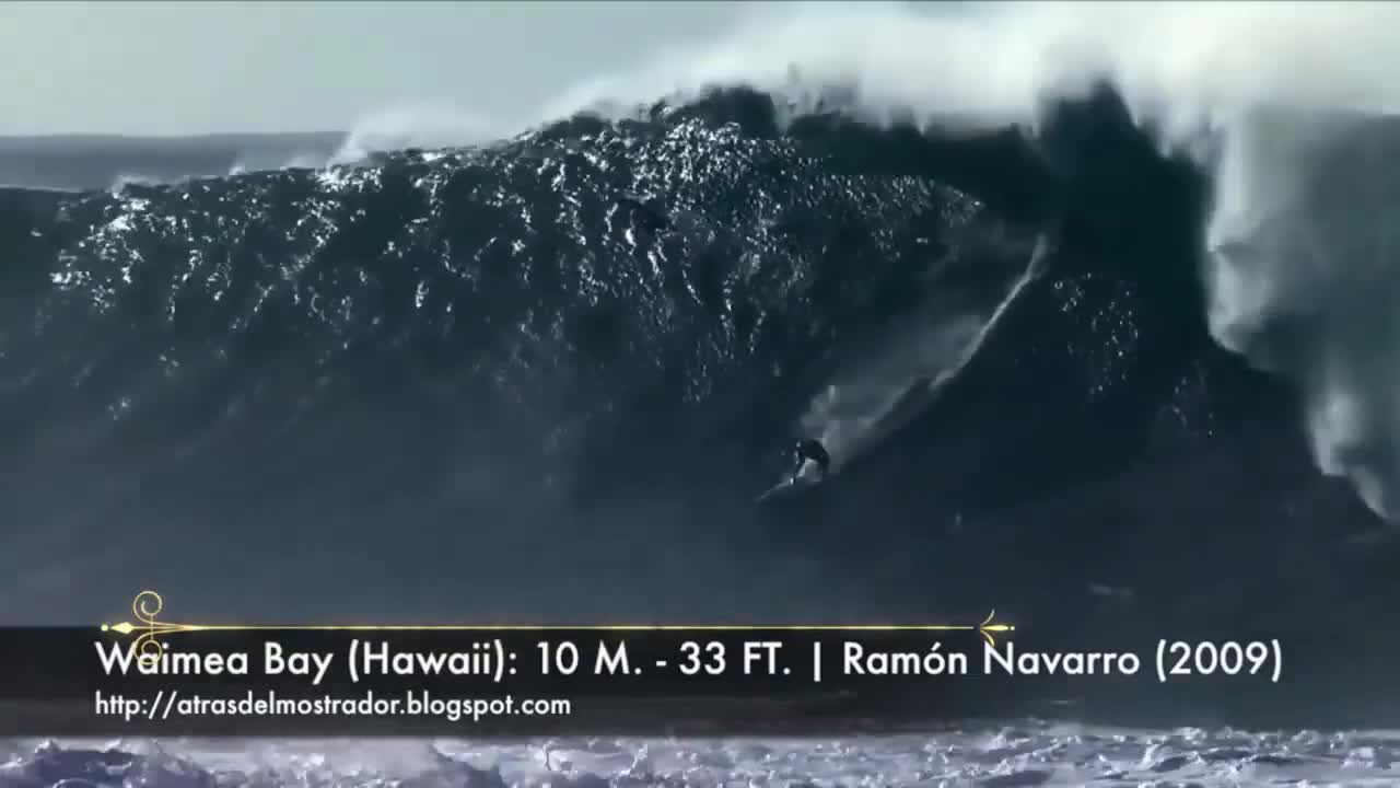 Beautiful And Giant Waves