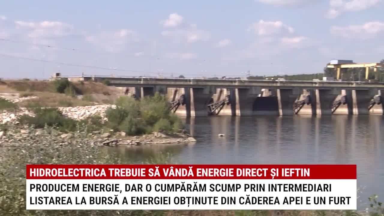 Românii cumpără scump energia pe care Hidroelectrica o produce aproape gratuit din căderea apei