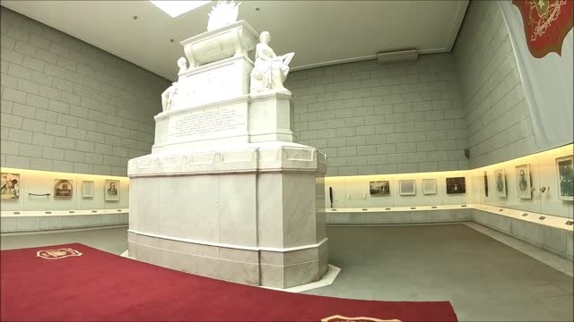 The Crypt of Bernardo O'Higgins in Santiago, Chile