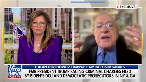 Alan Dershowitz tells the truth about the Case against President Trump