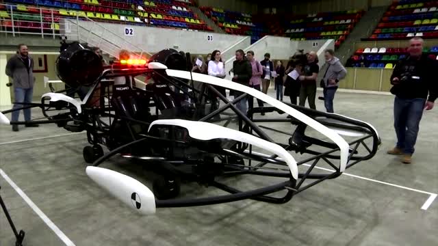 Russian company tests flying taxi