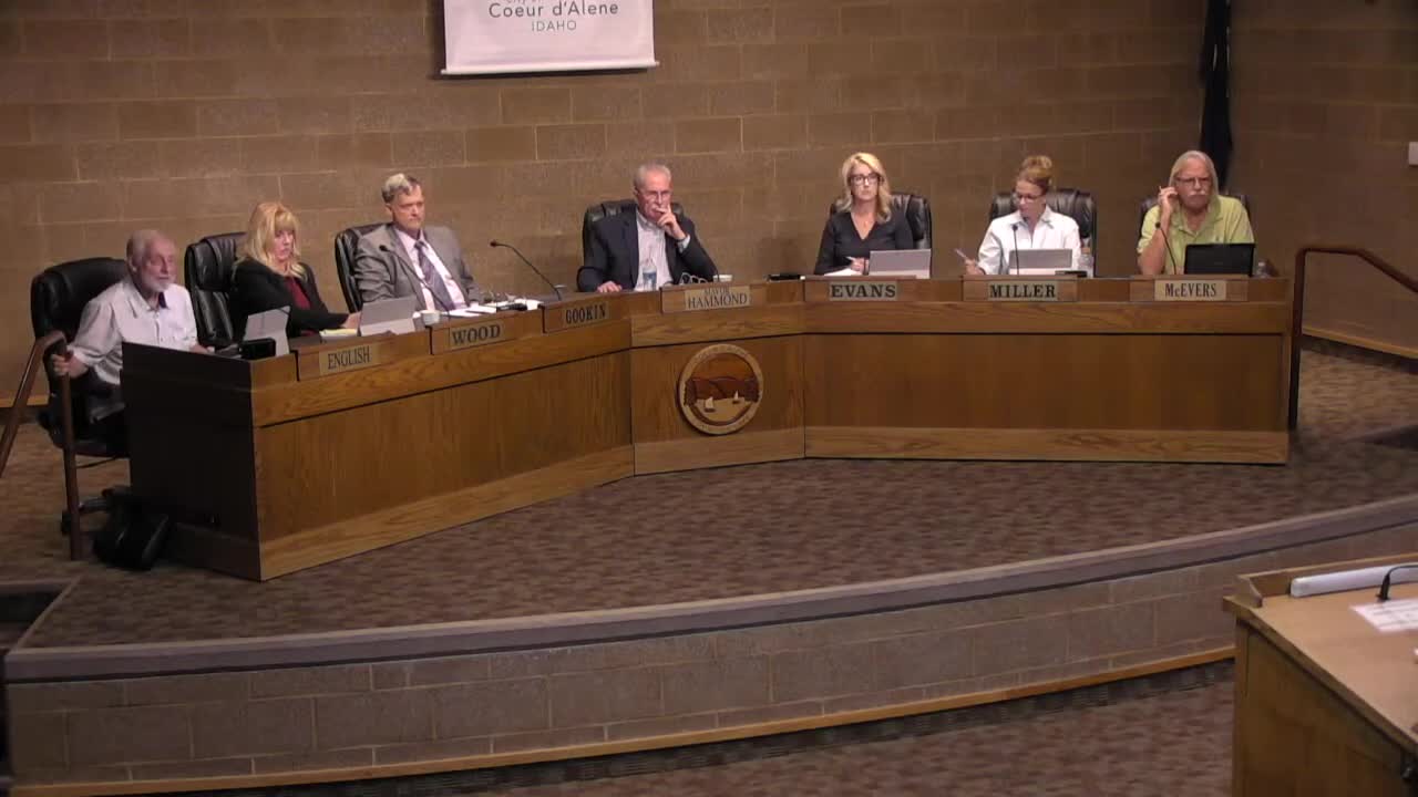 Justin - Public Comment Coeur d'Alene City Council Meeting 9/20/22