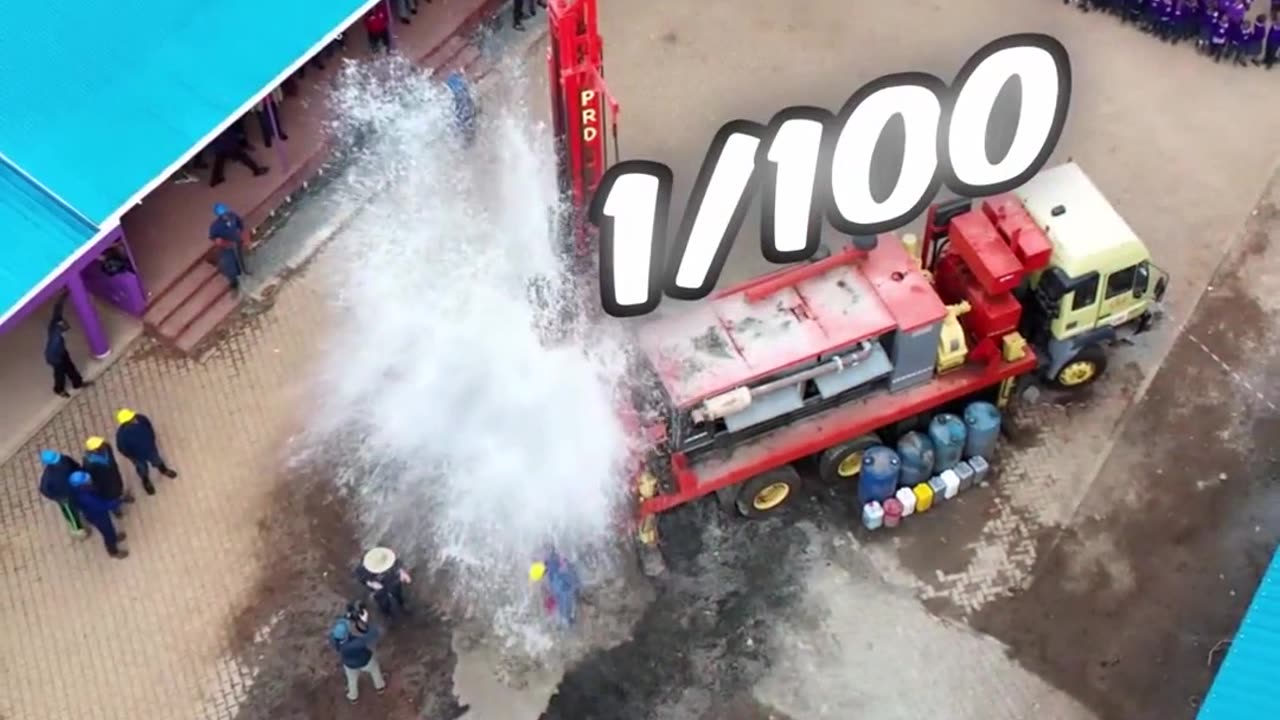 Mr Beast builds 100 wells in Africa