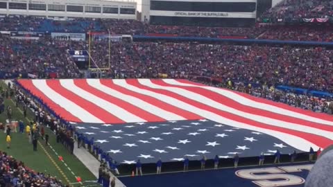 Honoring the Military at Buffalo Bills game