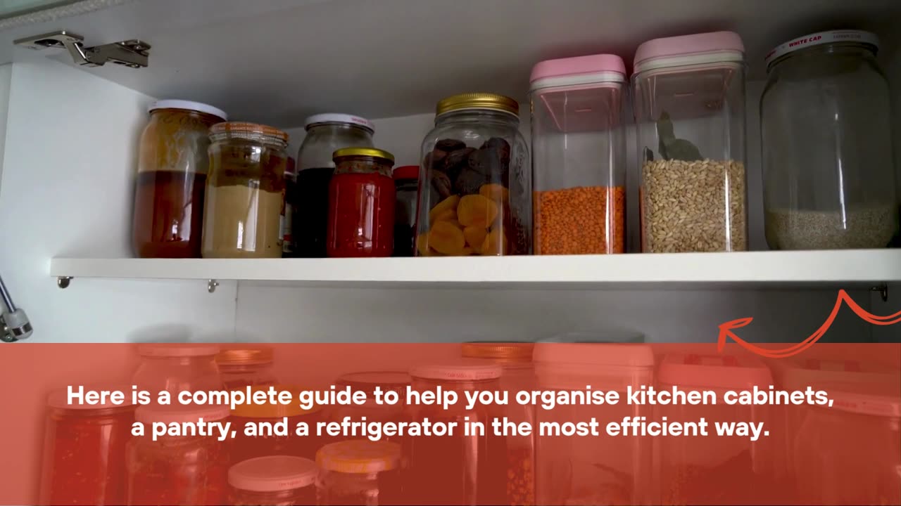 Tips for Organising Kitchen Cabinets, Pantry, And Fridge