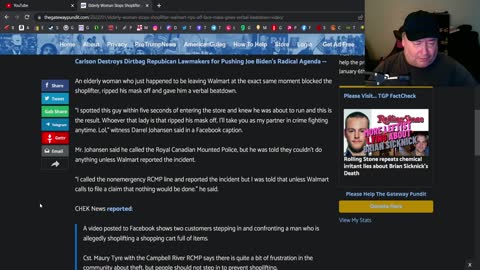 Elderly woman at Canadian Walmart stops shoplifter