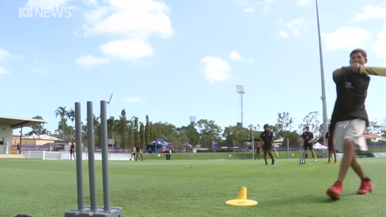 The push to promote cricket as the sport of choice for Northern Territory kids