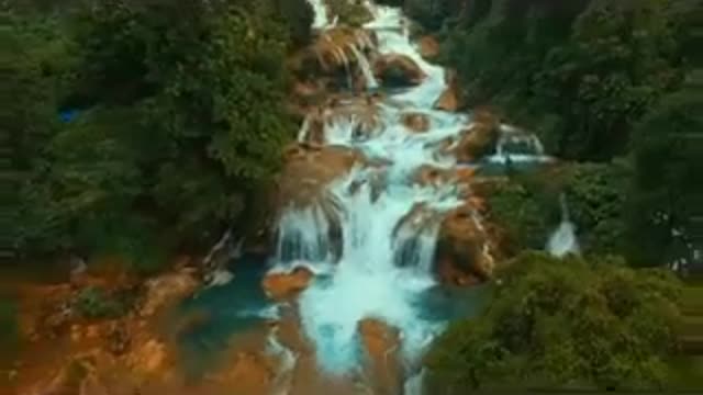 Breathtaking Footage of Aliwagwag Falls in Cateel Davao Oriental Philippines