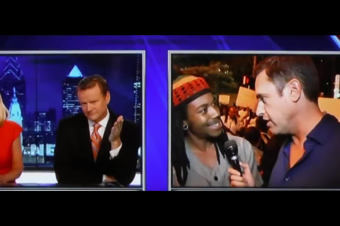 Black Protestor Says "White Lives Don't Matter" At Charlotte Protest