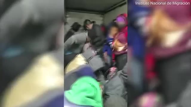 More than 650 US-bound Central American migrants