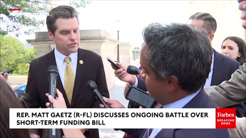 Matt Gaetz Issues Direct Warning To McCarthy If He Uses Dems To Pass Short-Term Funding