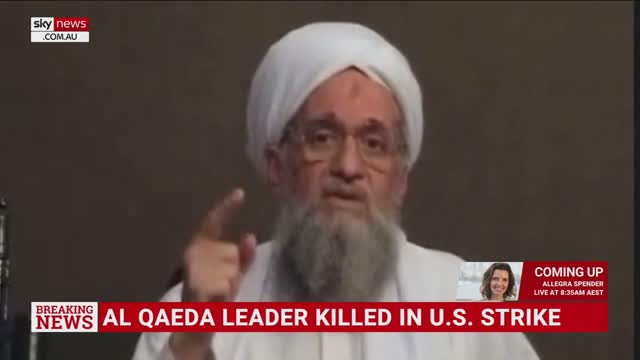 United States kills al-Qaeda chief Ayman al-Zawahiri in drone strike