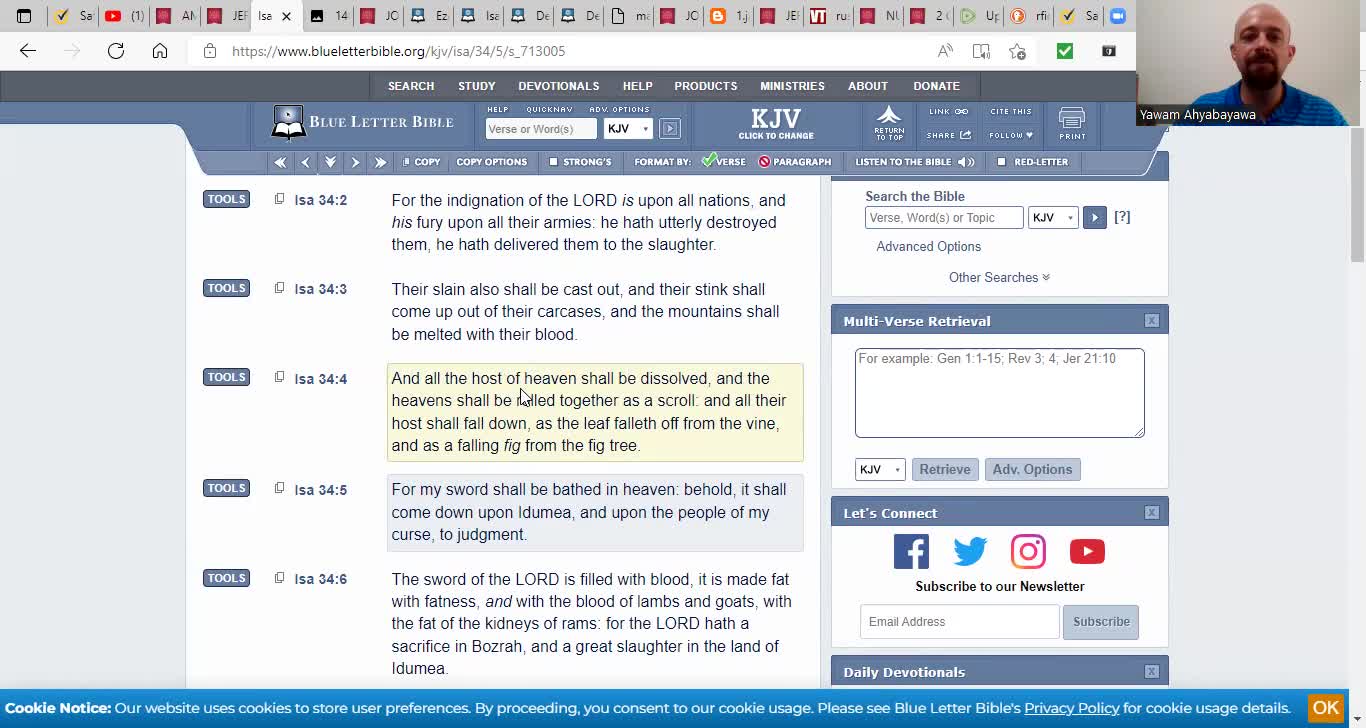 Destruction is coming to Edom