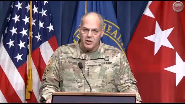 U.S. Army General Perna Addresses Distributing Vaccines Nationwide