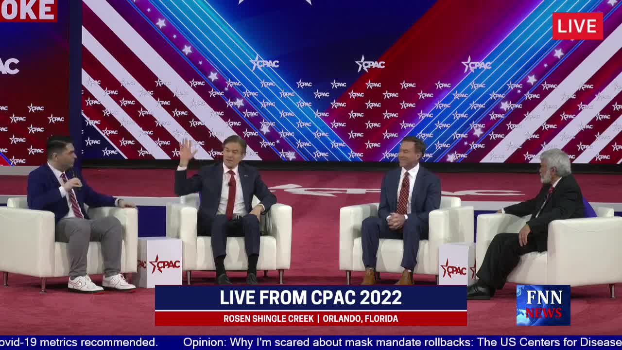 CPAC: Dr. Oz, Dr. Miller and Dr. Malone