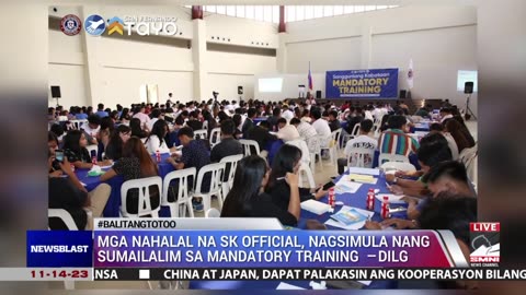 Mga nahalal na SK official, nagsimula nang sumailalim sa mandatory training —DILG