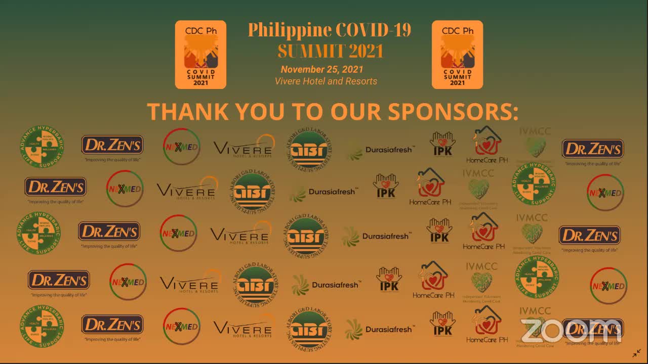 Live Replay - Philippine COVID Summit Part 1 - Dec 25, 2021