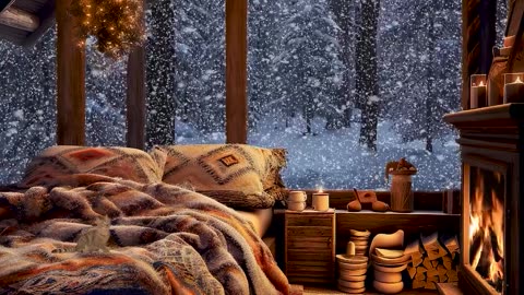 snowy night