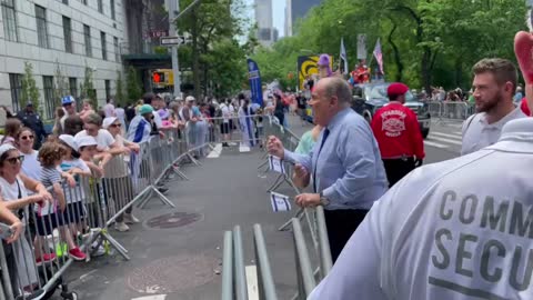 Rudy Giuliani gets into a shouting match with a Democrat 5-22-22