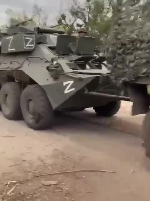 The armed forces seize a command vehicle for the Russian army