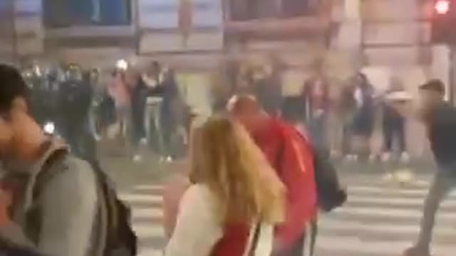 Shocking scenes in Italy!