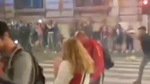 Shocking scenes in Italy!