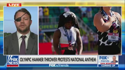 Dan Crenshaw SLAMS Gwen Berry Over Tantrum at Olympics Attacking Anthem
