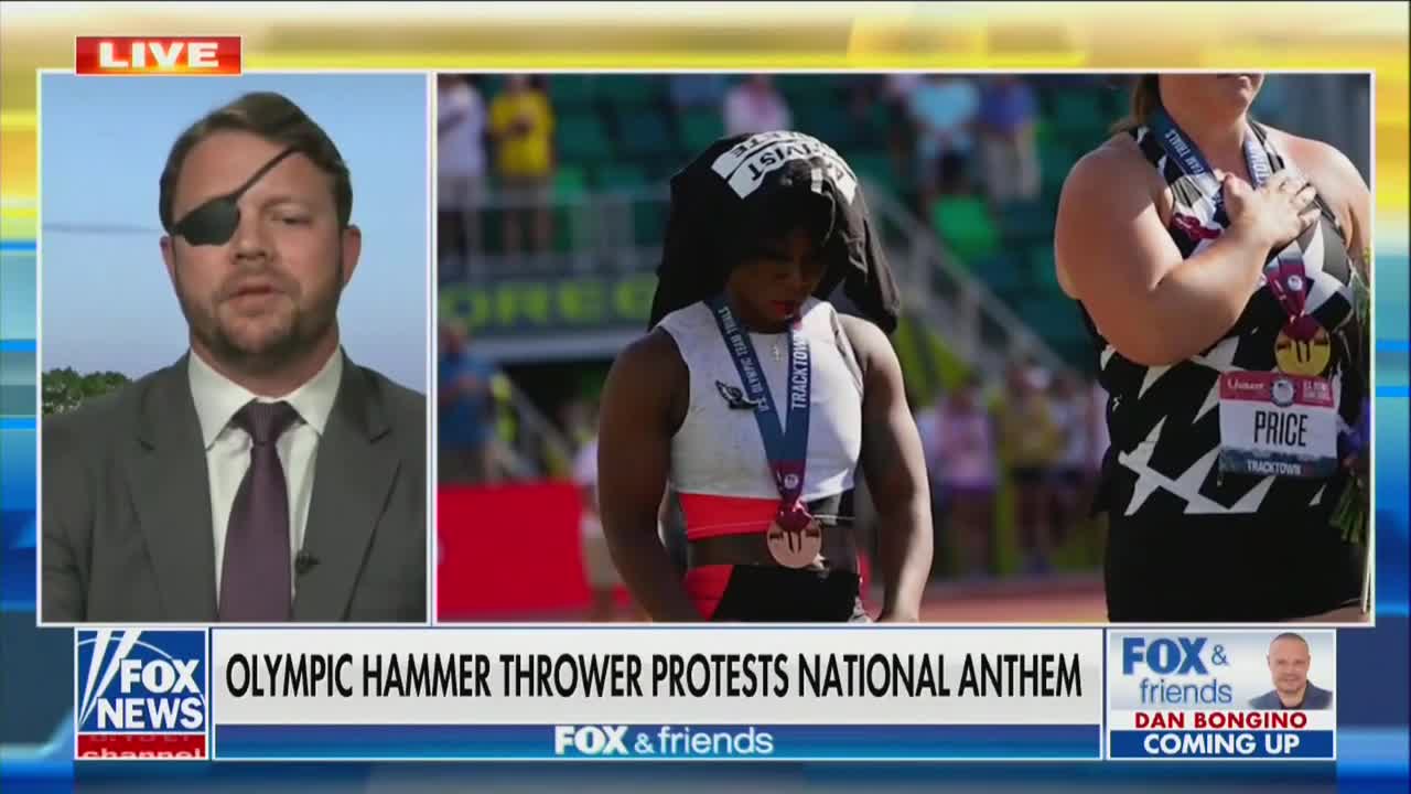 Dan Crenshaw SLAMS Gwen Berry Over Tantrum at Olympics Attacking Anthem
