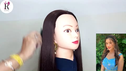 3 party and wedding open hair style mp4.