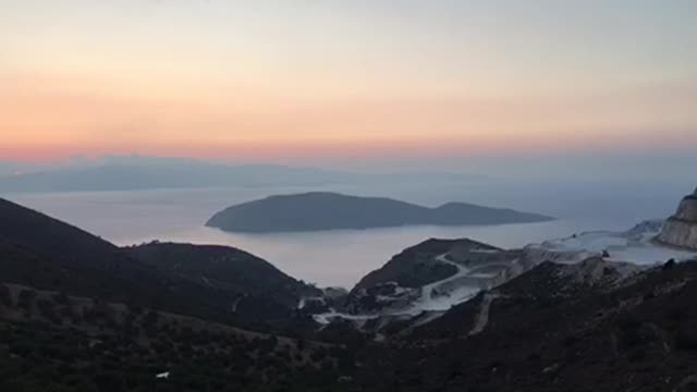 Sunset in Crete, Greece