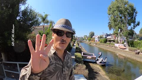 Venice Canals+marina del rey