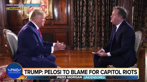 President Trump's Interview With Piers Morgan Uncensored.