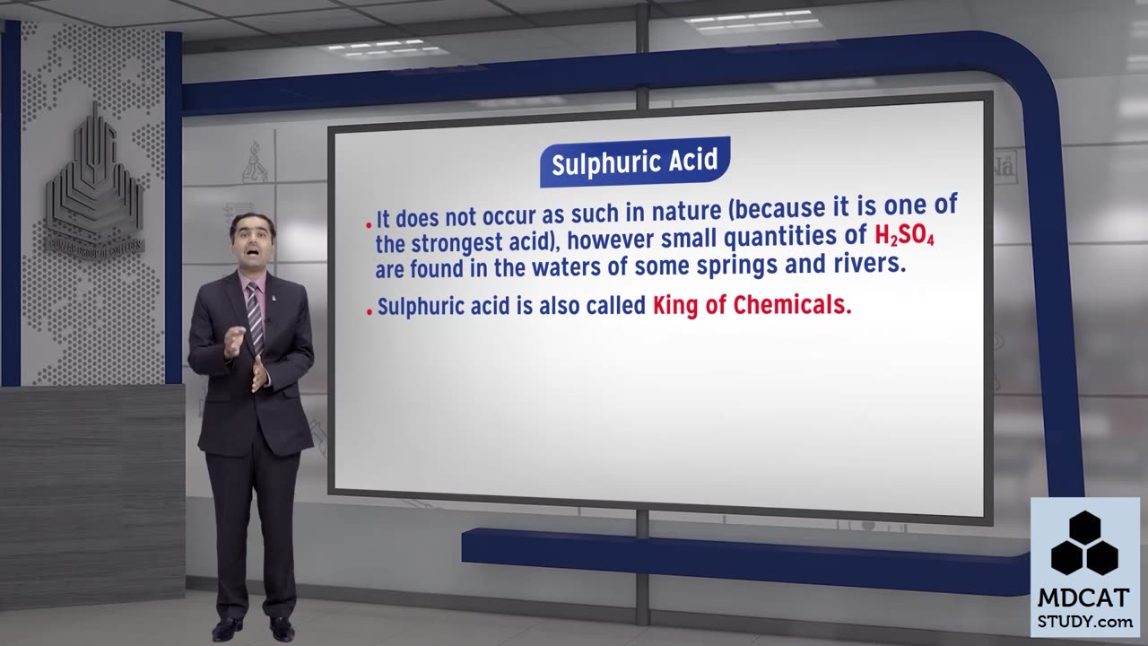 LEC#16 SULPHURIC ACID (PART-1)