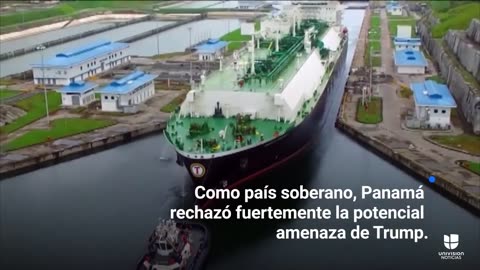 "Cada metro del canal de Panamá es de Panamá": la dura respuesta a la amenaza de Trump