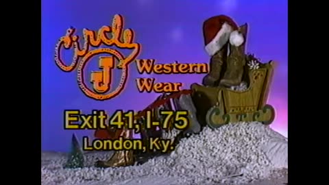 November 30, 1987 - Circle J Western Wear in London, Kentucky