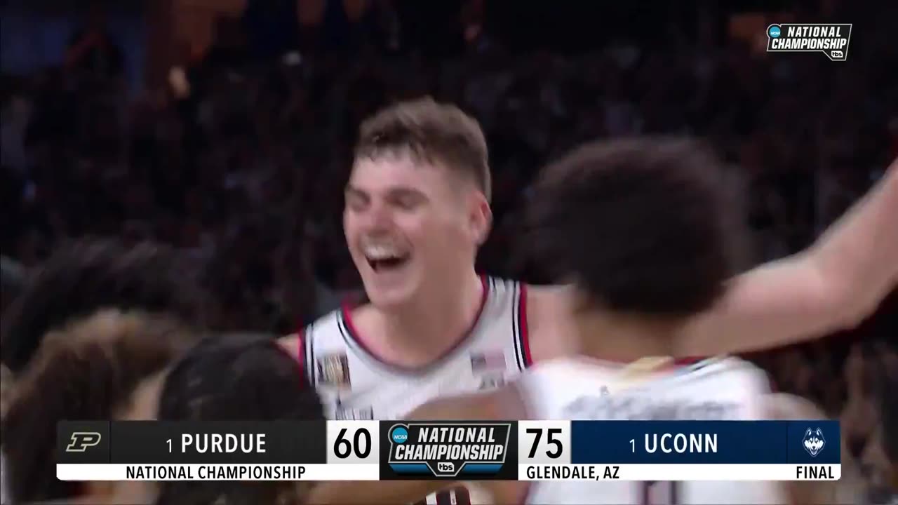 April 8, 2024 - UConn Beats Purdue to Win Second Consecutive National Hoops Title