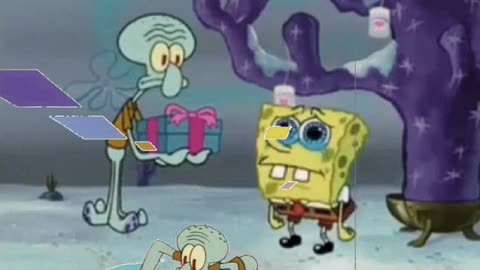 Squidward Is Playing With Tiles While Maga Reacts To Donald Trump Losing The 2024 Election