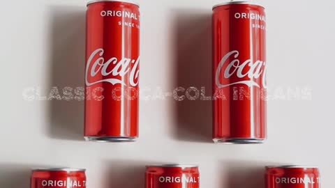 Classic Coca-Cola In Cans