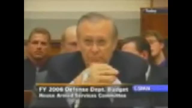 Cynthia McKinney Grills Donald Rumsfeld