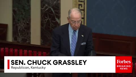 Chuck Grassley on the FBI's Tim Thibault