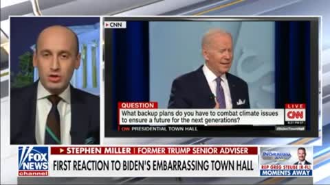 This is your president at a town hall, invitation only