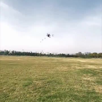 Chinese drone swarms.