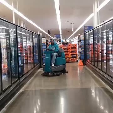 Having fun at my old job