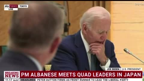 Sleepy Joe gives permission to Dopey Albo to fall asleep…