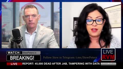 Stew Peters/Dr. Jane Ruby - 45,000 Dead / Bombshell Report On COVID "BOOSTERS"