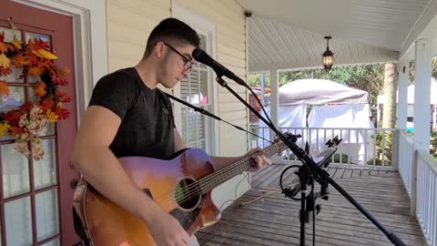 Singing Nirvana At Farmers Market (acoustic)