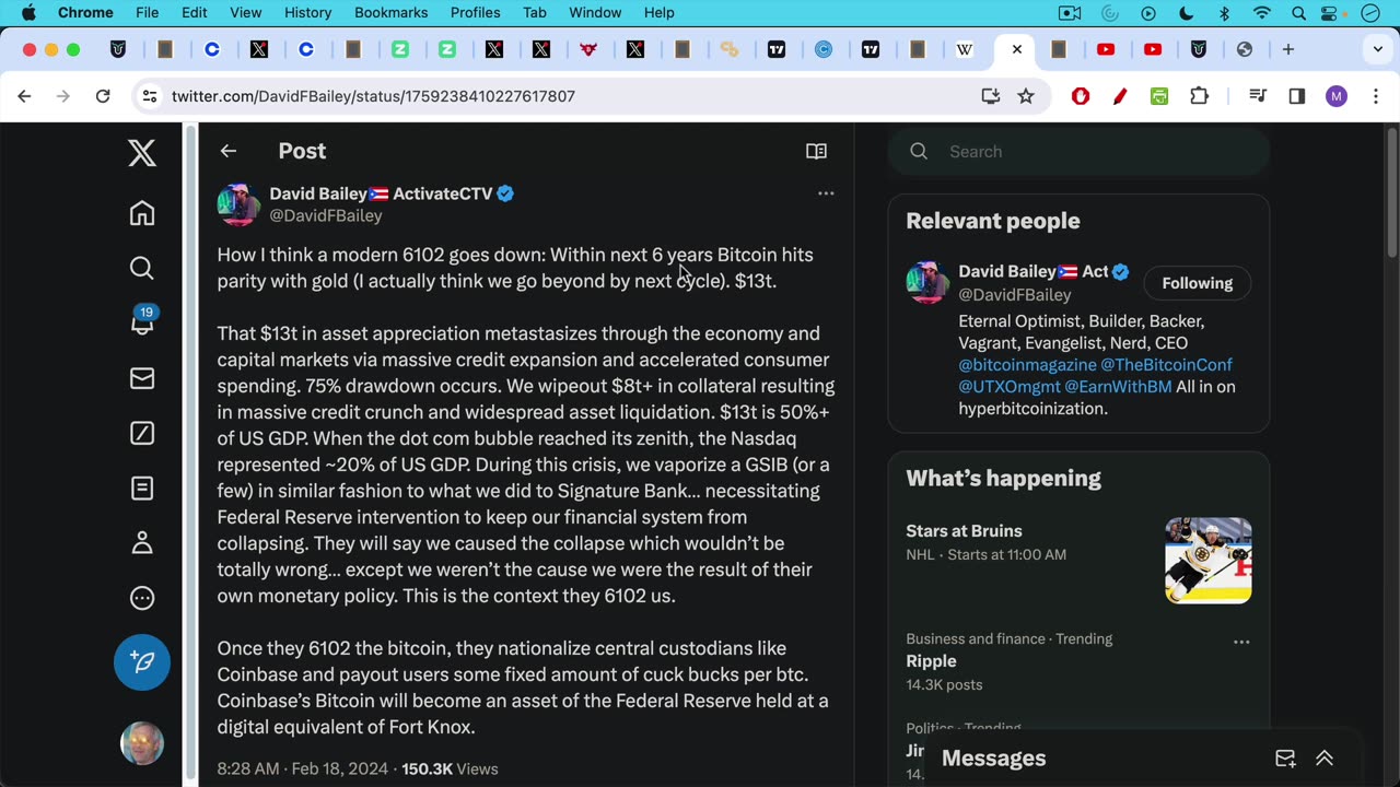 NEVER KEEP BITCOINS ON EXCHANGES